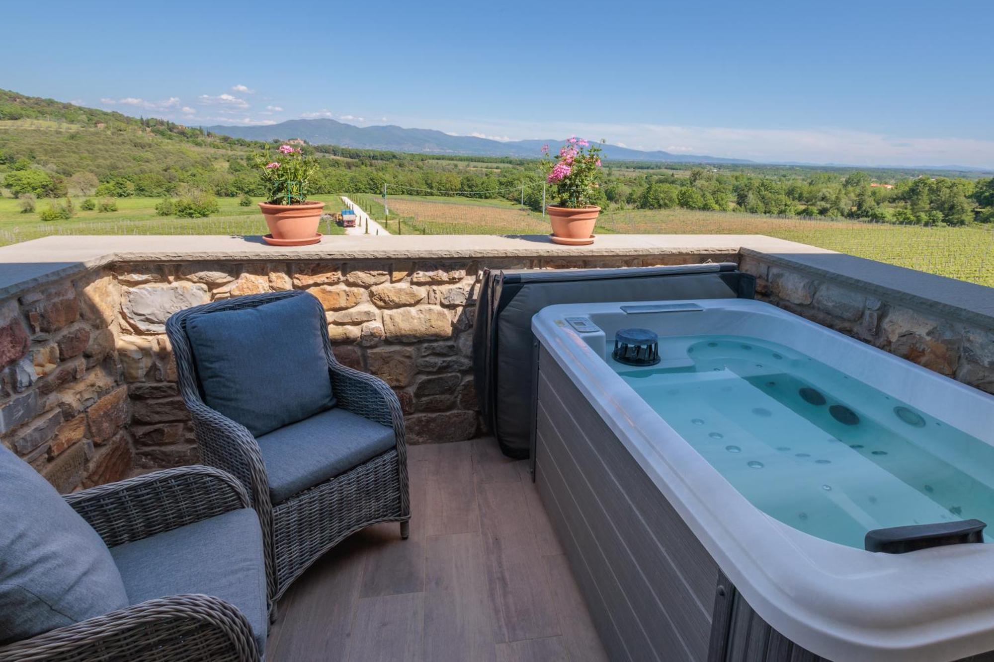Podere La Doccia Civitella in Val di Chiana Eksteriør bilde
