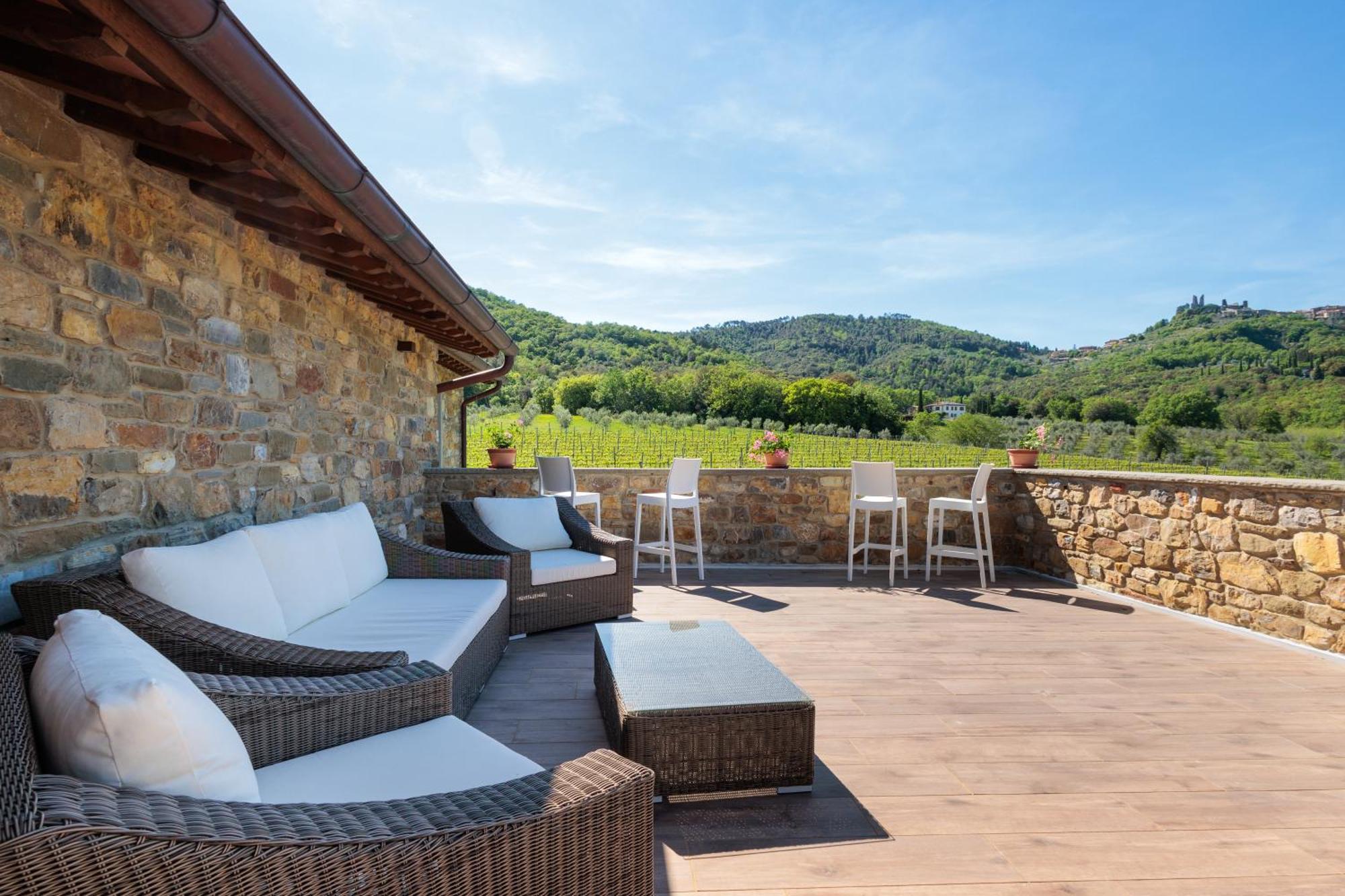 Podere La Doccia Civitella in Val di Chiana Eksteriør bilde